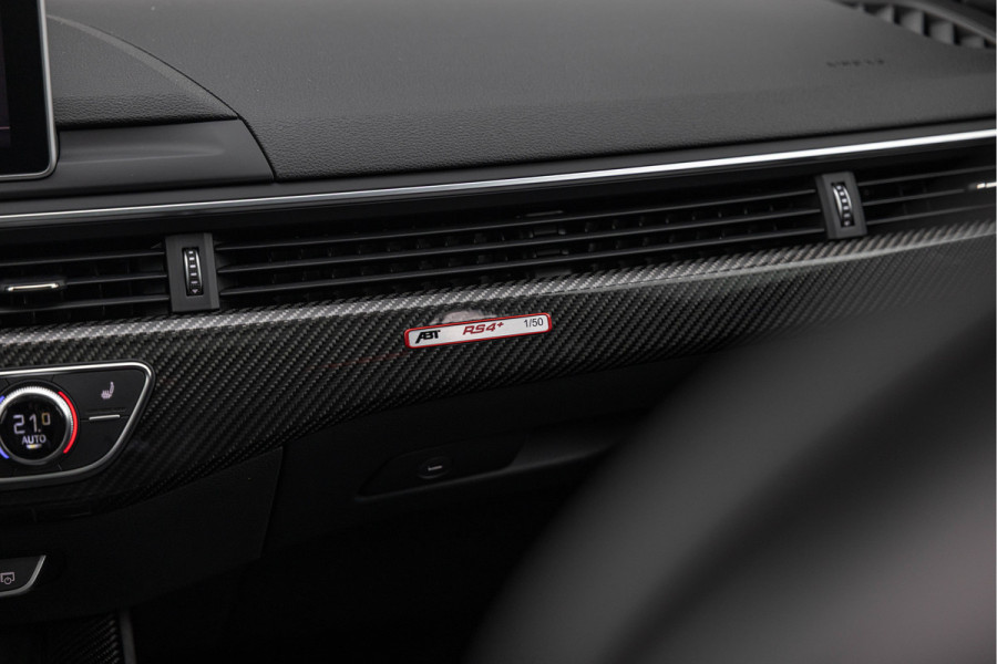 Audi RS4 ABT + 510pk Quattro 2.9 TFSI 1/50 Keramisch 21'' Carbon HuD B&O PPF