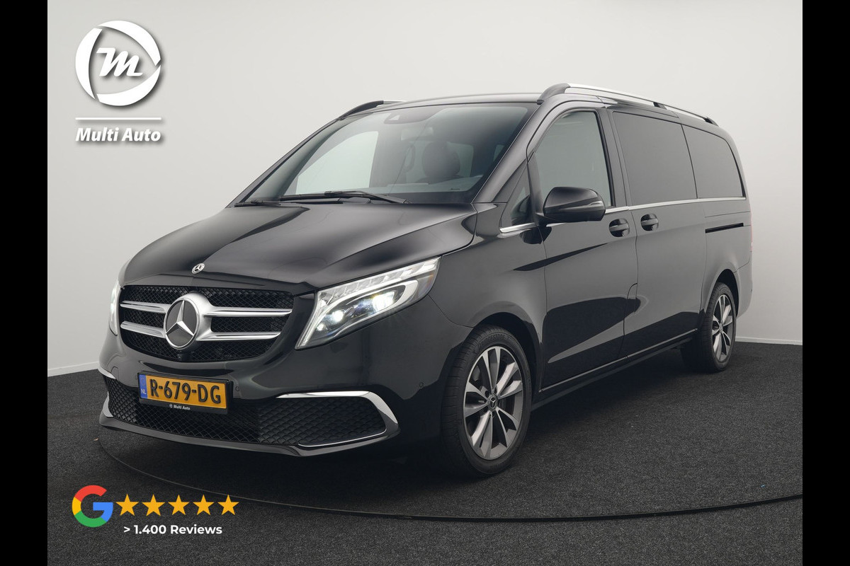 Mercedes-Benz V-Klasse 250d Lang Avantgarde Edition 7-Persoons | Panodak | Lederen Stoelen Ventilatie & Verwarmd | Burmester Audio | Multi Beam LED | Adaptive Cruise | 360 Camera | Schuifdeuren Elektrisch | Apple Carplay | Sfeerverlichting | Blis | Navig Mercedes-Benz V-Klasse 250d Lang Avantgarde Edition 7-Persoons | Panodak | Lederen Stoelen Ventilatie & Verwarmd | Burmester Audio | Multi Beam LED | Adaptive Cruise | 360 Camera | Schuifdeuren Elektrisch | Apple Carplay | Sfeerverlichting | Blis | Navig