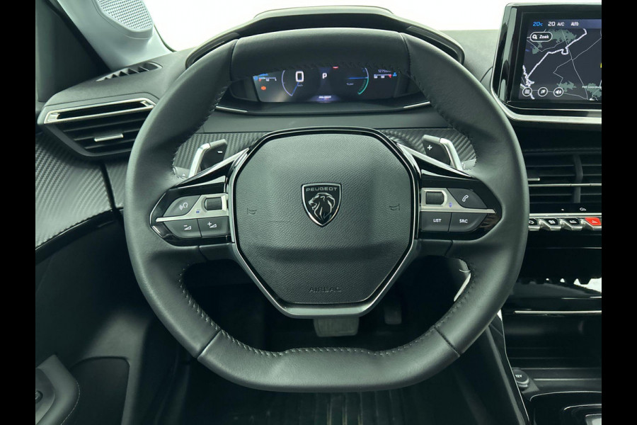 Peugeot 208 1.2 Hybrid 100PK Automaat Allure Navigatie Apple Carplay/Android Auto Airco Camera Parkeer sensoren Cruise Control LED