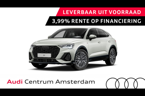 Audi Q3 Sportback 35 TFSI S Edition Competition | Zakelijke financiering 3,99% | Adaptive cruise control | Sonos premium 3d sound | Optiekpakket zwart plus | Ambient verlichting | Keyless | Audi Q3 Sportback 35 TFSI S Edition Competition | Zakelijke financiering 3,99% | Adaptive cruise control | Sonos premium 3d sound | Optiekpakket zwart plus | Ambient verlichting | Keyless |
