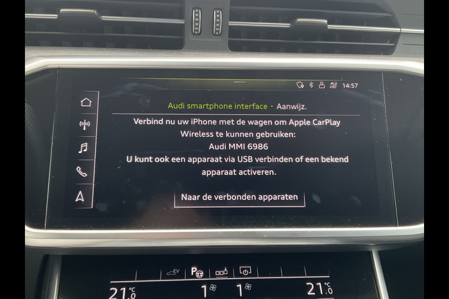 Audi A6 Limousine 55 TFSI e 395pk Quattro Competition PHEV S-Line Plug-in Audi A6 Limousine 55 TFSI e 395pk Quattro Competition PHEV S-Line Plug-in