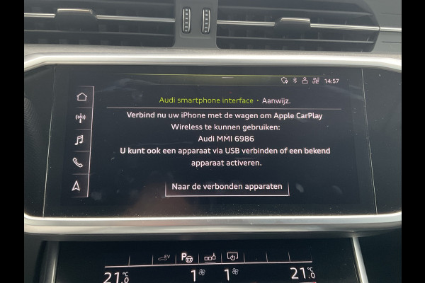 Audi A6 Limousine 55 TFSI e 395pk Quattro Competition PHEV S-Line Plug-in Audi A6 Limousine 55 TFSI e 395pk Quattro Competition PHEV S-Line Plug-in