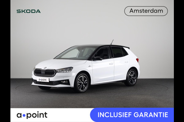 Škoda Fabia 1.0 TSI Monte Carlo 95 pk | Verlengde garantie | Navigatie via App | Parkeersensoren | Achteruitrijcamera | Stoelverwarming | Škoda Fabia 1.0 TSI Monte Carlo 95 pk | Verlengde garantie | Navigatie via App | Parkeersensoren | Achteruitrijcamera | Stoelverwarming |