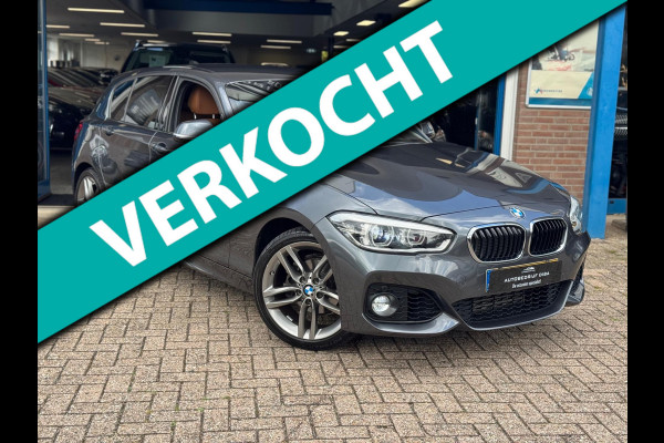 BMW 1-serie 118i M-Pakket Executive 2018 AUT NAVI LEDER NAP!