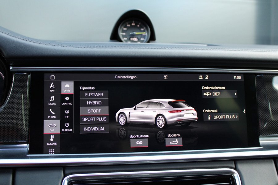 Porsche Panamera Sport Turismo 2.9 4 E-Hybrid | PANO | MASSAGE | STOELVENTILATIE | MEMORY | HUD |