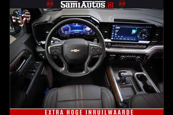 Chevrolet Silverado LUXURY PICK UP | 6.2 V8 HIGH COUNTRY | BOM VOL | DC | TITANIUM RUSH KLEUR | HUD | ZO GOED ALS NIEUW |