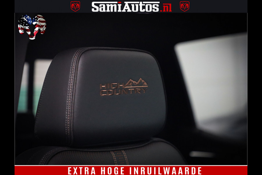 Chevrolet Silverado LUXURY PICK UP | 6.2 V8 HIGH COUNTRY | BOM VOL | DC | TITANIUM RUSH KLEUR | HUD | ZO GOED ALS NIEUW |