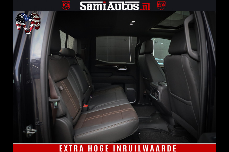 Chevrolet Silverado LUXURY PICK UP | 6.2 V8 HIGH COUNTRY | BOM VOL | DC | TITANIUM RUSH KLEUR | HUD | ZO GOED ALS NIEUW |