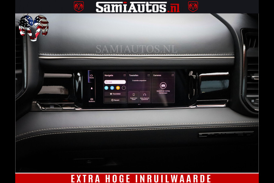 Dodge Ram 1500 Limited Demo Night High Output 540HP 706Nm | Massage + Full Option | De Meest Luxe en Volle Pick-Up in zijn Klasse | Comfortabele Dubbele Cabine met Royale 5 Zitplaatsen | BPM vrij | Nu Leverbaar uit Voorraad | Voorraad Nr 2263 - V76JVF