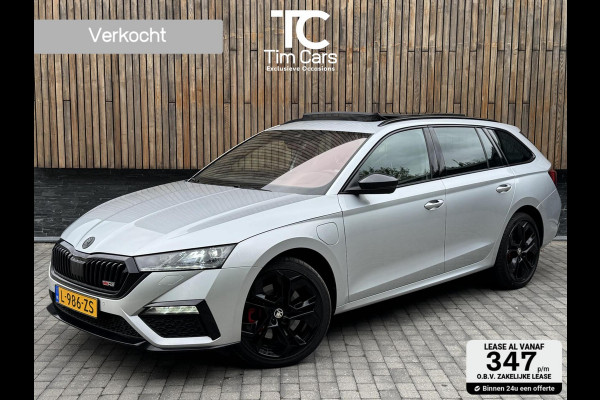 Škoda Octavia Combi 1.4 TSI RS iV PHEV Panoramadak | Head-up display | Achteruitrijcamera | Matrix LED | Stoel en stuurverwarming | Cruise con