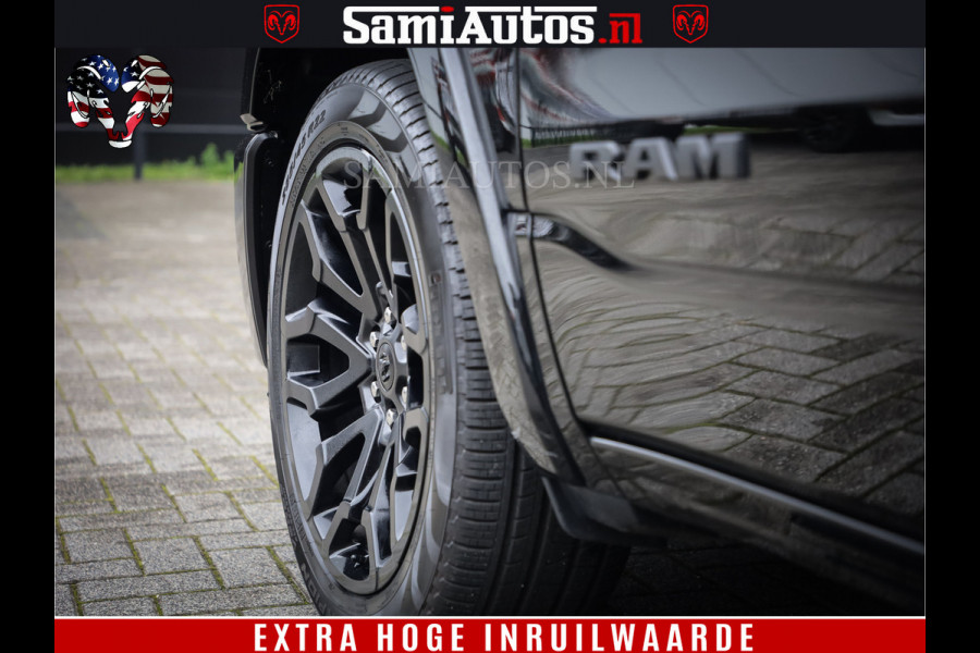 Dodge Ram 1500 Limited Demo Night High Output 540HP 706Nm | Massage + Full Option | De Meest Luxe en Volle Pick-Up in zijn Klasse | Comfortabele Dubbele Cabine met Royale 5 Zitplaatsen | BPM vrij | Nu Leverbaar uit Voorraad | Voorraad Nr 2263 - V76JVF