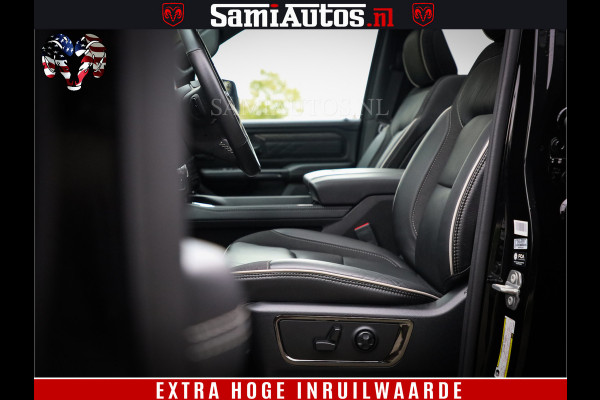 Dodge Ram 1500 Limited Demo Night High Output 540HP 706Nm | Massage + Full Option | De Meest Luxe en Volle Pick-Up in zijn Klasse | Comfortabele Dubbele Cabine met Royale 5 Zitplaatsen | BPM vrij | Nu Leverbaar uit Voorraad | Voorraad Nr 2263 - V76JVF