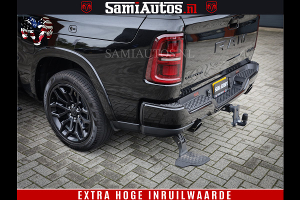 Dodge Ram 1500 Limited Demo Night High Output 540HP 706Nm | Massage + Full Option | De Meest Luxe en Volle Pick-Up in zijn Klasse | Comfortabele Dubbele Cabine met Royale 5 Zitplaatsen | BPM vrij | Nu Leverbaar uit Voorraad | Voorraad Nr 2263 - V76JVF