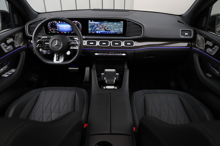 Mercedes-Benz GLE AMG 53 Hybrid 4MATIC+ | 544PK | Luchtvering | Pano | Keyles-go | Leder exclusief | Burmester | Multibeam | MBUX Tablet | Sfeerve