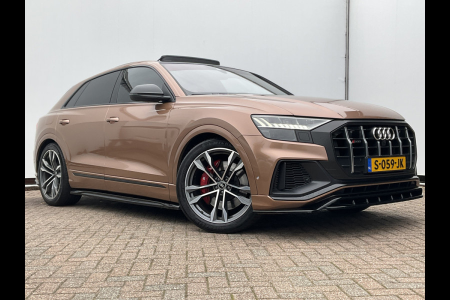 Audi Q8 4.0 TDI SQ8 NightVision Carboninleg B&O 4wielsturing Sfeerverl HUD 360° Trekhaak