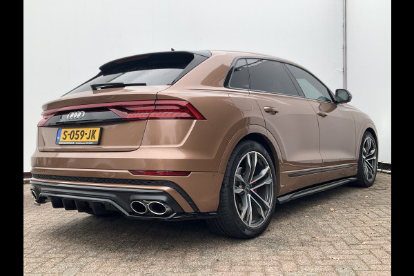 Audi Q8 4.0 TDI SQ8 NightVision Carboninleg B&O 4wielsturing Sfeerverl HUD 360° Trekhaak