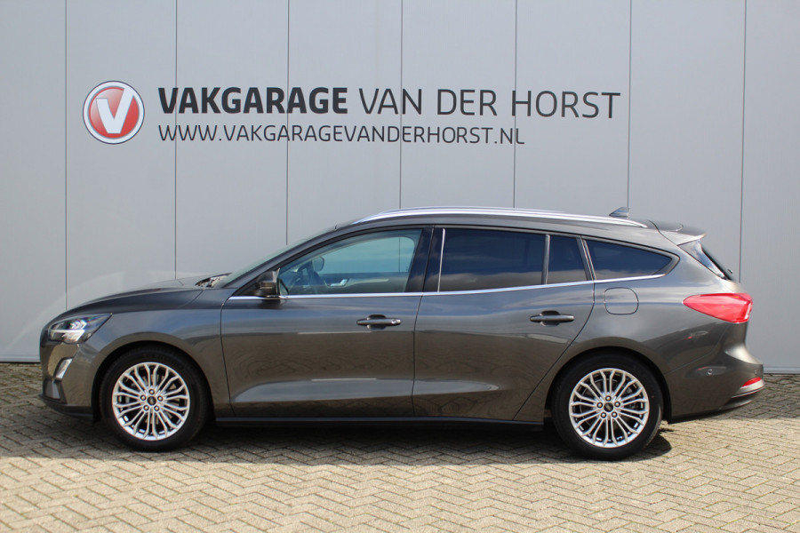 Ford FOCUS Wagon 1.0-125pk EcoBoost Titanium Business. Uiterst nette, comfortabele en ruime stationcar. Stoel-, stuur- en voorraamverw., Trekhaak, B&O soundsyst, lane assist, adaptieve cruise cntrl, camera a, LM wln, navigatie, telefoonvoorb. etc Ford FOCUS Wagon 1.0-125pk EcoBoost Titanium Business. Uiterst nette, comfortabele en ruime stationcar. Stoel-, stuur- en voorraamverw., Trekhaak, B&O soundsyst, lane assist, adaptieve cruise cntrl, camera a, LM wln, navigatie, telefoonvoorb. etc