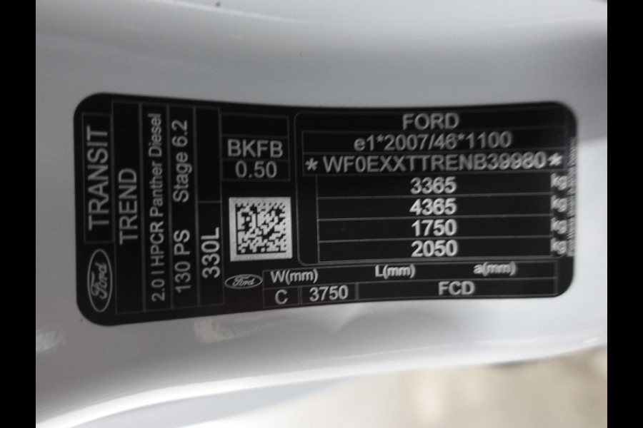 Ford Transit 330 2.0 TDCI Automaat L3H2 Trend Airco Navi Trekhaak Cruise Control Camera Side bars