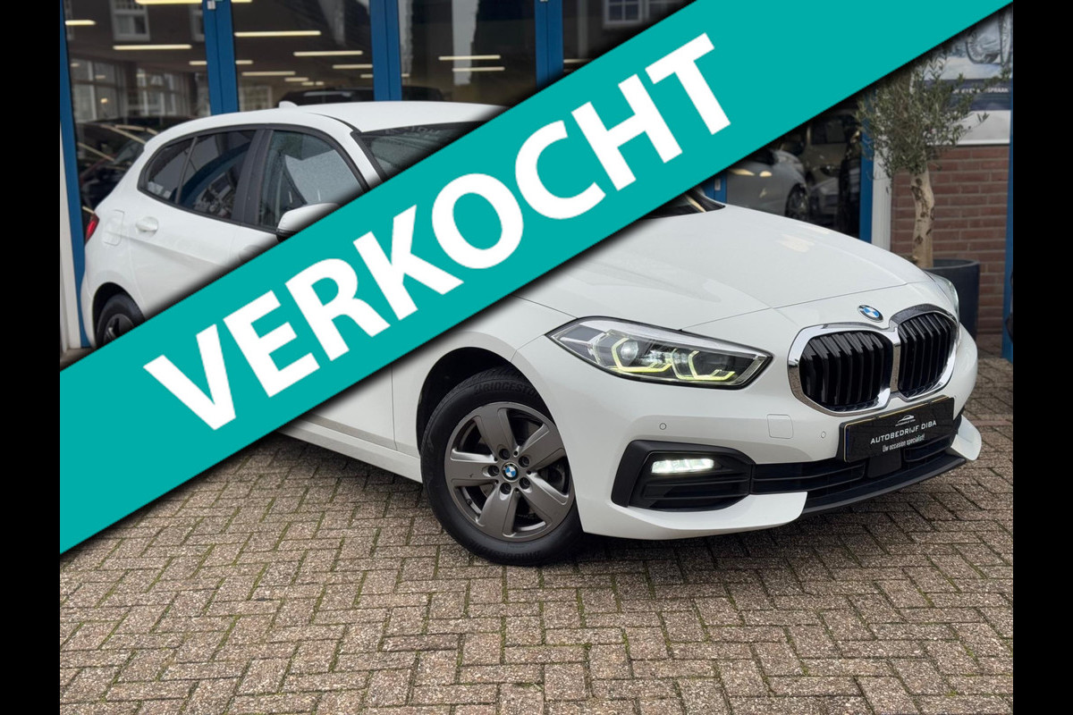 BMW 1-serie 118i 2021 NAVI CLIMA NAP BTW!