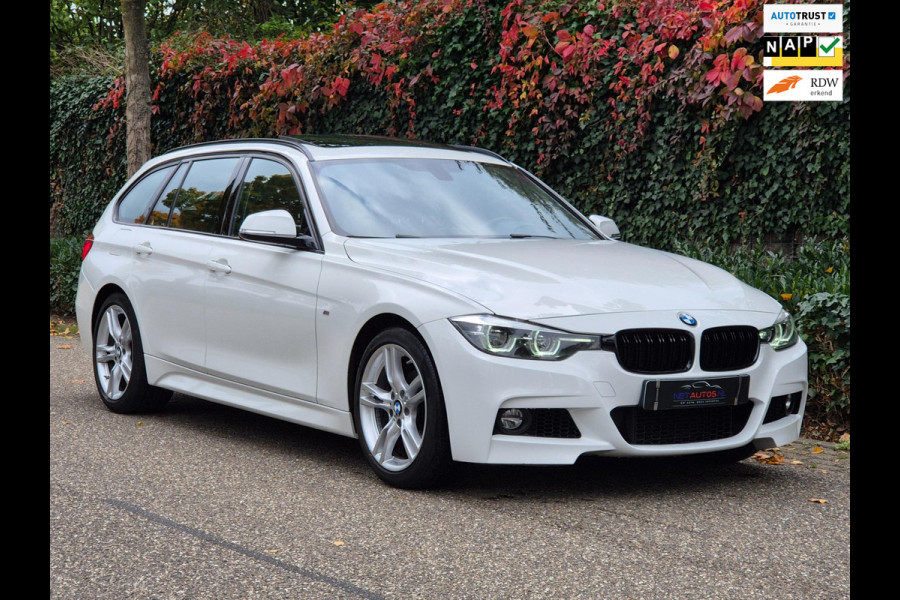 BMW 3 Serie Touring M Sport Nov-2019 NAP Panorama CarPlay GARANTIE inbeg. LED Breedset velgen RIJKLAAR APK tot 4-2027