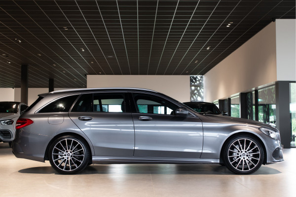 Mercedes-Benz C-Klasse Estate 180 AMG Sport Edition BTW|Leder|Sfeerverlichting|Aut-kofferklep|LED|19"|New Service/APK