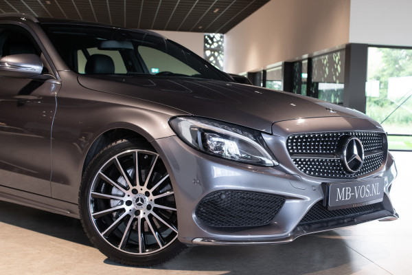 Mercedes-Benz C-Klasse Estate 180 AMG Sport Edition BTW|Leder|Sfeerverlichting|Aut-kofferklep|LED|19"|New Service/APK