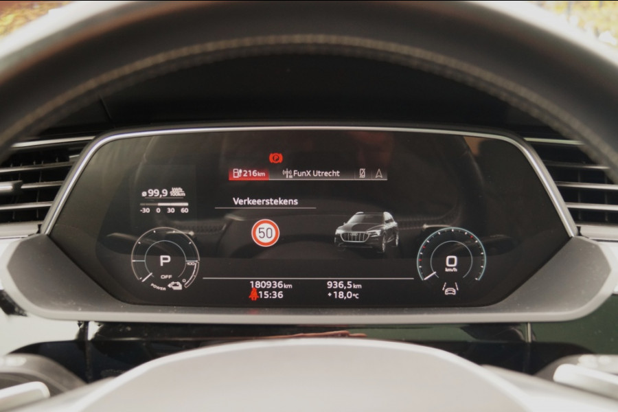 Audi e-tron 50 Quattro 71kWh S-Line Edition -PANO-LEER-ECC-