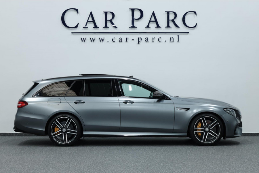 Mercedes-Benz E-Klasse Estate AMG 63 S 4MATIC 612+PK LED/KERAMISCH/HUD/SFEER/LUCHT/PANO/LEER+MASSAGE/360/ACC/ECC/12 MDN GARANTIE! Mercedes-Benz E-Klasse Estate AMG 63 S 4MATIC 612+PK LED/KERAMISCH/HUD/SFEER/LUCHT/PANO/LEER+MASSAGE/360/ACC/ECC/12 MDN GARANTIE!