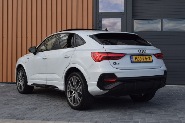 Audi Q3 Sportback 45 TFSI e S-line | Suzuka Grijs | Pano | Trekhaak | Keyless Audi Q3 Sportback 45 TFSI e S-line | Suzuka Grijs | Pano | Trekhaak | Keyless