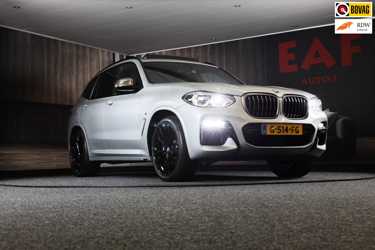 BMW X3 M40i xDrive High Executive Edition / Head Up / HK / Memory / Acc / Lane Assist / Pano / Leer / 360 Camera / 21 Inch BMW X3 M40i xDrive High Executive Edition / Head Up / HK / Memory / Acc / Lane Assist / Pano / Leer / 360 Camera / 21 Inch
