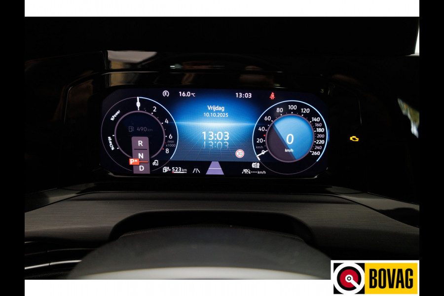 Volkswagen Golf 1.4 eHybrid 204 PK | Camera | Elec. Ergo best. stoel met geheugen en massage | Adap.Cruise, Travelassist, Navigatie, App. connect, IQ Led