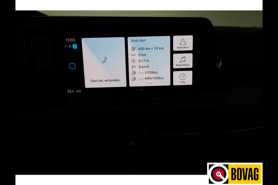 Volkswagen Golf 1.4 eHybrid 204 PK | Camera | Elec. Ergo best. stoel met geheugen en massage | Adap.Cruise, Travelassist, Navigatie, App. connect, IQ Led