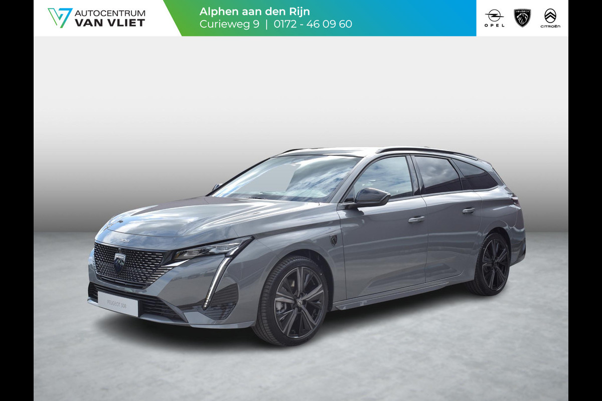 Peugeot 308 SW 1.2 Hybrid 145 e-DCS6 GT SCHUIF- KANTELDAK | NAVI & CARPLAY | CAMERA MET SENSOREN |