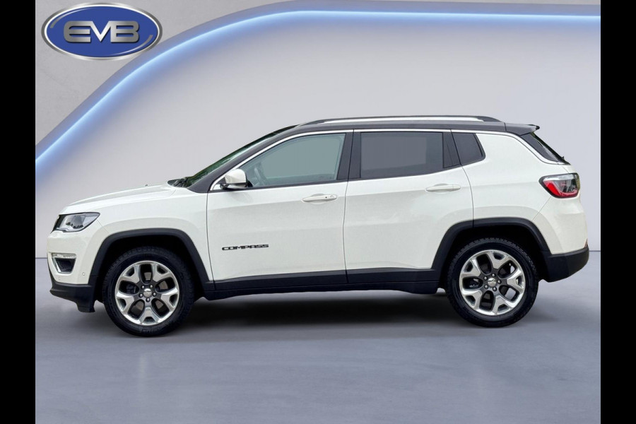 Jeep Compass 1.4 MultiAir Limited, parelmoer wit, achteruitrijcamera, trekhaak, leder, vele opties,NL auto met nap Jeep Compass 1.4 MultiAir Limited, parelmoer wit, achteruitrijcamera, trekhaak, leder, vele opties,NL auto met nap