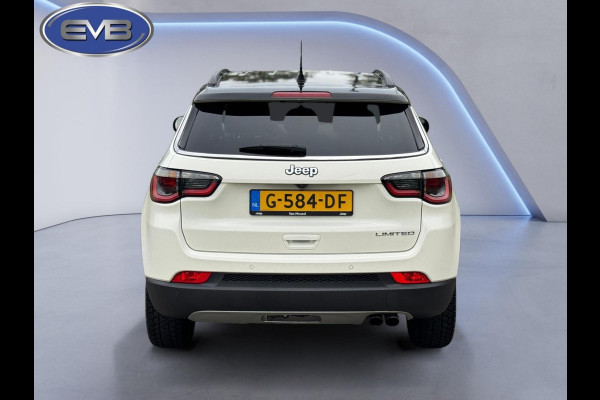 Jeep Compass 1.4 MultiAir Limited, parelmoer wit, achteruitrijcamera, trekhaak, leder, vele opties,NL auto met nap Jeep Compass 1.4 MultiAir Limited, parelmoer wit, achteruitrijcamera, trekhaak, leder, vele opties,NL auto met nap