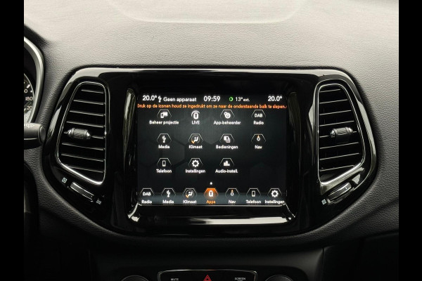 Jeep Compass 1.4 MultiAir Limited, parelmoer wit, achteruitrijcamera, trekhaak, leder, vele opties,NL auto met nap Jeep Compass 1.4 MultiAir Limited, parelmoer wit, achteruitrijcamera, trekhaak, leder, vele opties,NL auto met nap