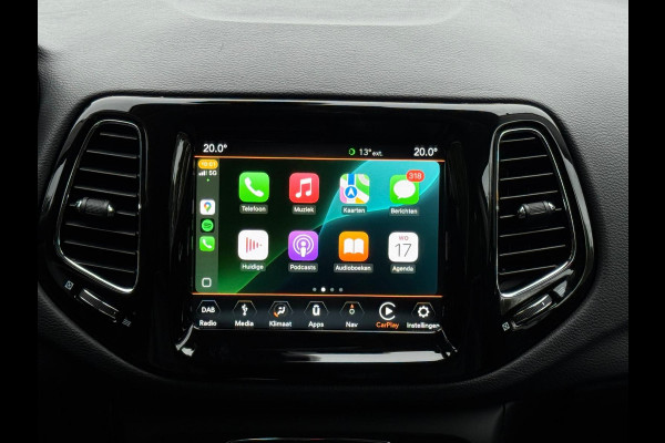 Jeep Compass 1.4 MultiAir Limited, parelmoer wit, achteruitrijcamera, trekhaak, leder, vele opties,NL auto met nap Jeep Compass 1.4 MultiAir Limited, parelmoer wit, achteruitrijcamera, trekhaak, leder, vele opties,NL auto met nap