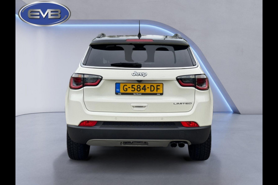 Jeep Compass 1.4 MultiAir Limited, parelmoer wit, achteruitrijcamera, trekhaak, leder, vele opties,NL auto met nap Jeep Compass 1.4 MultiAir Limited, parelmoer wit, achteruitrijcamera, trekhaak, leder, vele opties,NL auto met nap