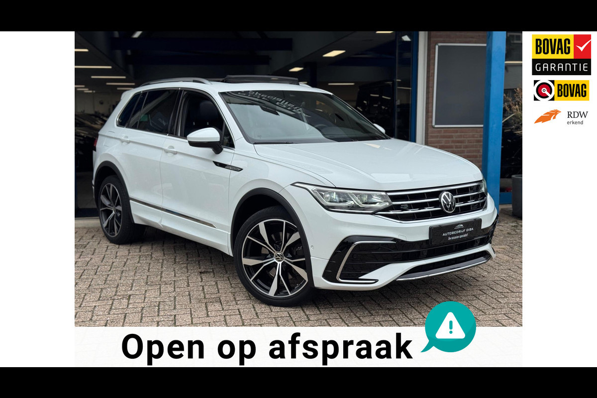 Volkswagen Tiguan 2.0 TSI 4Motion R-LINE 2021 AUT PANO NAP! Volkswagen Tiguan 2.0 TSI 4Motion R-LINE 2021 AUT PANO NAP!
