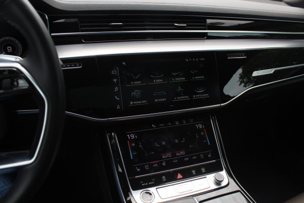 Audi A8 60 TFSI e quattro Pro Line Plus 476pk NL Auto! / Panoramadak / 360Camera / Head-up / B&O / Luxe Leder / Softclose / Keyless / Luchtvering / Stoelmassage / Stoelventilatie