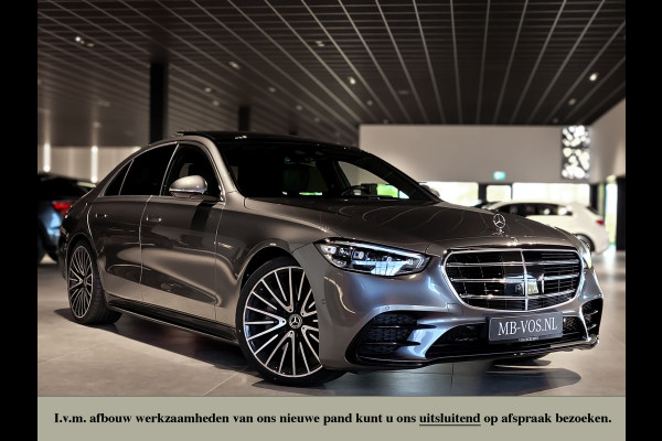 Mercedes-Benz S-Klasse 400d 4-M AMG Achterassturing|Ruitleder|Burmester|Rij-assistentie|Keyless|Night|21" Aut9 Mercedes-Benz S-Klasse 400d 4-M AMG Achterassturing|Ruitleder|Burmester|Rij-assistentie|Keyless|Night|21" Aut9
