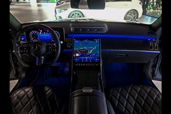 Mercedes-Benz S-Klasse 400d 4-M AMG Achterassturing|Ruitleder|Burmester|Rij-assistentie|Keyless|Night|21" Aut9 Mercedes-Benz S-Klasse 400d 4-M AMG Achterassturing|Ruitleder|Burmester|Rij-assistentie|Keyless|Night|21" Aut9