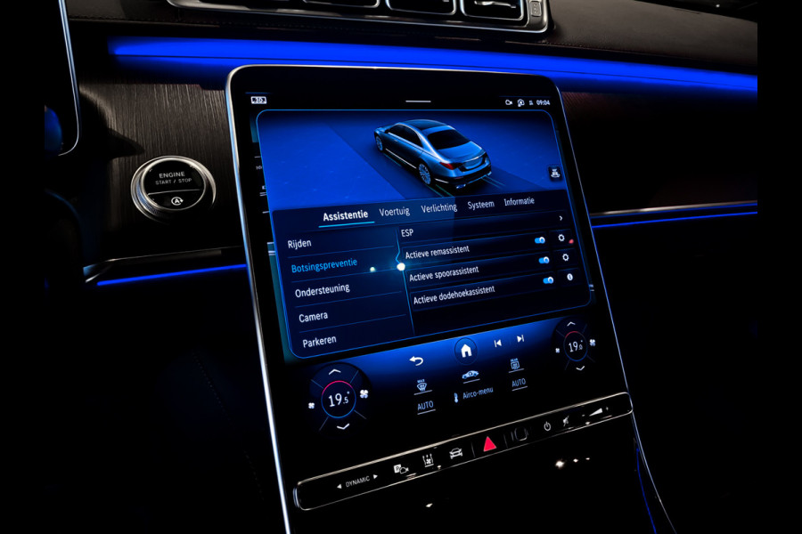 Mercedes-Benz S-Klasse 400d 4-M AMG Achterassturing|Ruitleder|Burmester|Rij-assistentie|Keyless|Night|21" Aut9 Mercedes-Benz S-Klasse 400d 4-M AMG Achterassturing|Ruitleder|Burmester|Rij-assistentie|Keyless|Night|21" Aut9