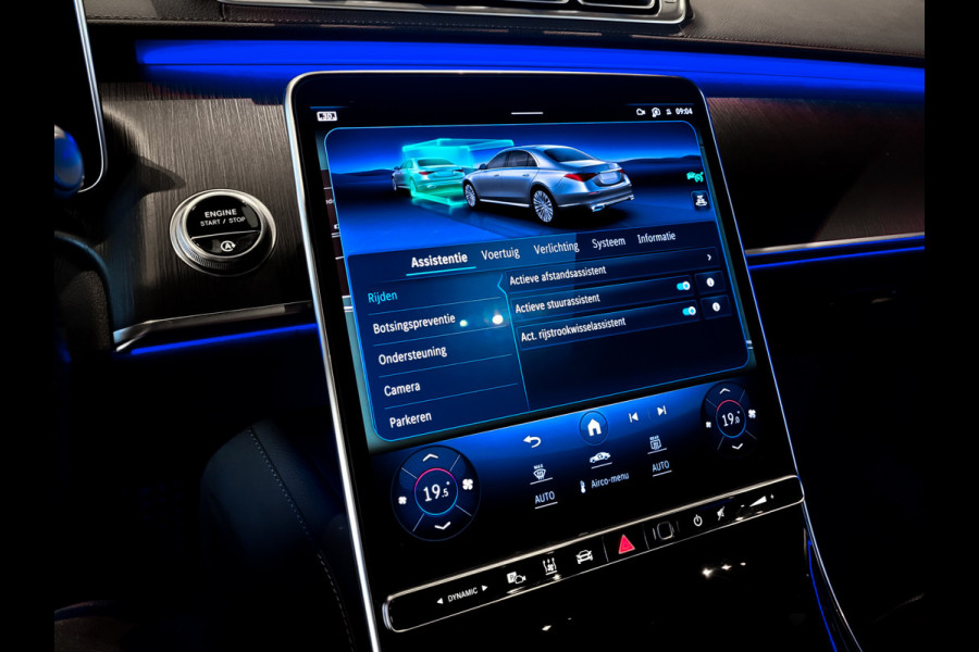 Mercedes-Benz S-Klasse 400d 4-M AMG Achterassturing|Ruitleder|Burmester|Rij-assistentie|Keyless|Night|21" Aut9 Mercedes-Benz S-Klasse 400d 4-M AMG Achterassturing|Ruitleder|Burmester|Rij-assistentie|Keyless|Night|21" Aut9