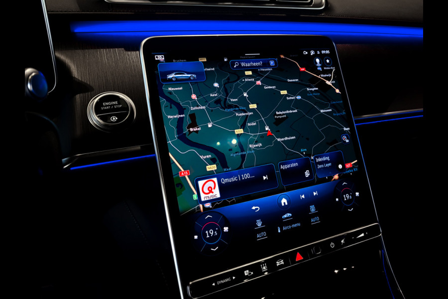 Mercedes-Benz S-Klasse 400d 4-M AMG Achterassturing|Ruitleder|Burmester|Rij-assistentie|Keyless|Night|21" Aut9 Mercedes-Benz S-Klasse 400d 4-M AMG Achterassturing|Ruitleder|Burmester|Rij-assistentie|Keyless|Night|21" Aut9