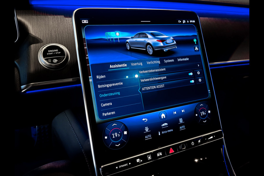 Mercedes-Benz S-Klasse 400d 4-M AMG Achterassturing|Ruitleder|Burmester|Rij-assistentie|Keyless|Night|21" Aut9 Mercedes-Benz S-Klasse 400d 4-M AMG Achterassturing|Ruitleder|Burmester|Rij-assistentie|Keyless|Night|21" Aut9