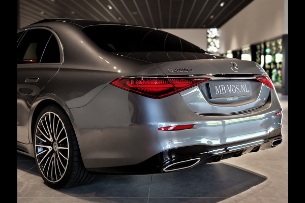 Mercedes-Benz S-Klasse 400d 4-M AMG Achterassturing|Ruitleder|Burmester|Rij-assistentie|Keyless|Night|21" Aut9 Mercedes-Benz S-Klasse 400d 4-M AMG Achterassturing|Ruitleder|Burmester|Rij-assistentie|Keyless|Night|21" Aut9