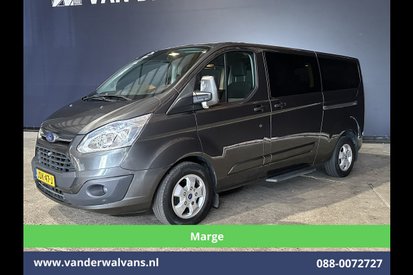 Ford Tourneo Custom 2.0 TDCI **MARGE, Geen btw, Geen bpm** 131pk Automaat L2H1 Personenbus Euro6 Airco | 2x zijdeur | 8-Zits | Navigatie Cruisecontrol, Trekhaak, Parkeersensoren, LM velgen, Verwarmde voorruit, Achterklep Ford Tourneo Custom 2.0 TDCI **MARGE, Geen btw, Geen bpm** 131pk Automaat L2H1 Personenbus Euro6 Airco | 2x zijdeur | 8-Zits | Navigatie Cruisecontrol, Trekhaak, Parkeersensoren, LM velgen, Verwarmde voorruit, Achterklep