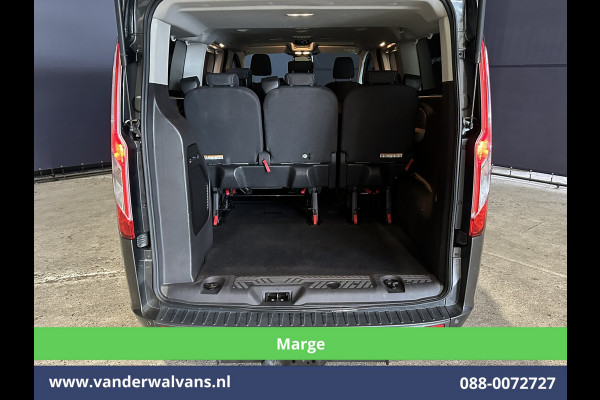 Ford Tourneo Custom 2.0 TDCI **MARGE, Geen btw, Geen bpm** 131pk Automaat L2H1 Personenbus Euro6 Airco | 2x zijdeur | 8-Zits | Navigatie Cruisecontrol, Trekhaak, Parkeersensoren, LM velgen, Verwarmde voorruit, Achterklep Ford Tourneo Custom 2.0 TDCI **MARGE, Geen btw, Geen bpm** 131pk Automaat L2H1 Personenbus Euro6 Airco | 2x zijdeur | 8-Zits | Navigatie Cruisecontrol, Trekhaak, Parkeersensoren, LM velgen, Verwarmde voorruit, Achterklep