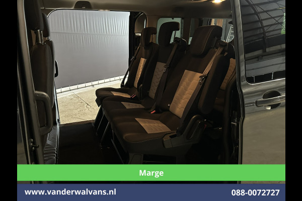 Ford Tourneo Custom 2.0 TDCI **MARGE, Geen btw, Geen bpm** 131pk Automaat L2H1 Personenbus Euro6 Airco | 2x zijdeur | 8-Zits | Navigatie Cruisecontrol, Trekhaak, Parkeersensoren, LM velgen, Verwarmde voorruit, Achterklep Ford Tourneo Custom 2.0 TDCI **MARGE, Geen btw, Geen bpm** 131pk Automaat L2H1 Personenbus Euro6 Airco | 2x zijdeur | 8-Zits | Navigatie Cruisecontrol, Trekhaak, Parkeersensoren, LM velgen, Verwarmde voorruit, Achterklep